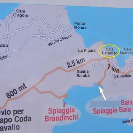 Coda Cavallo Villaggio Cala Paradiso Villino C4 Hébergement de vacances *
